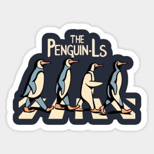 The penguin-Ls - Abbey Road Sticker